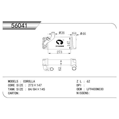 适用于TOYOTA COROLLA OEM:LF9400N030