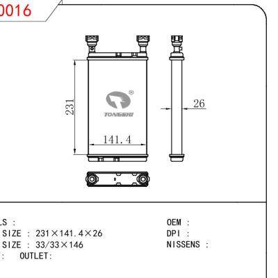 适用于CHINESE CAR 