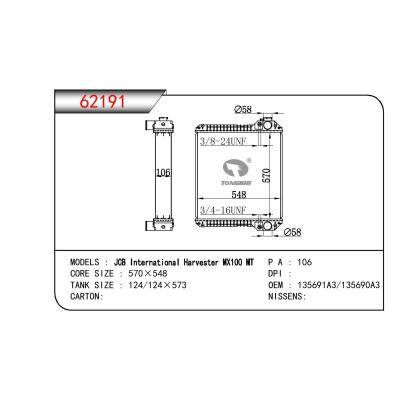 适用于PERKINS JCB INTERNATIONAL HARVESTER MX100 OEM:135691A3/135690A3