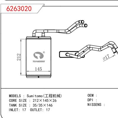 适用于CHINESE CAR SUMITOMO(工程机械）