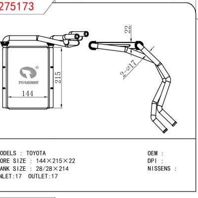 适用于TOYOTA TOYOTA