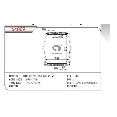 适用于DAF DAF LF 95 310 OEM:0393433/1858761/393433/393434