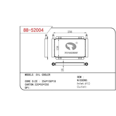 适用于OIC COOLER OIL COOLER