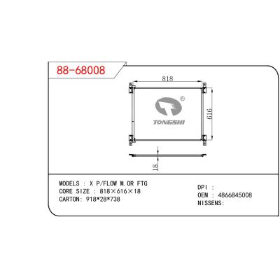 适用于NORTH AMERICA X P/FLOW M.OR FTG OEM:4866845008