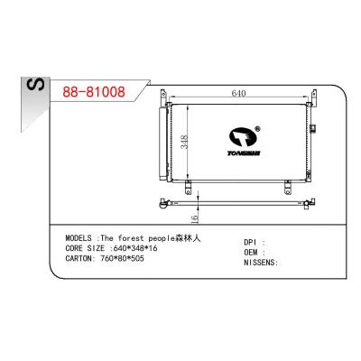 适用于SUBARU The forest people森林人