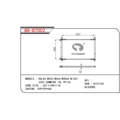 适用于VOLVO WX42/WX64/WXR64 W/CAT 3306 CUMMINS ISL OEM:8157100