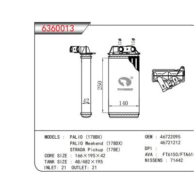  适用于PAL10 (178BX)PALI0 Weekend (178DX)STRADA Pickup (178E) OEM:46722095,46721212