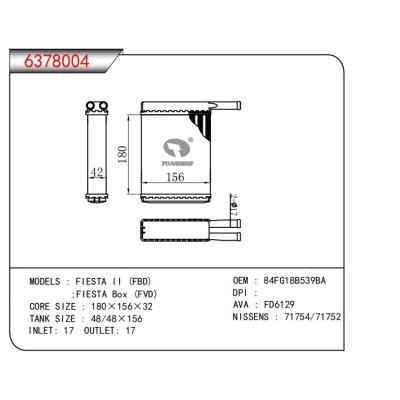  适用于FIESTA II (FBD)/(FVD)/;FIESTA Box OEM:84FG18B539BA