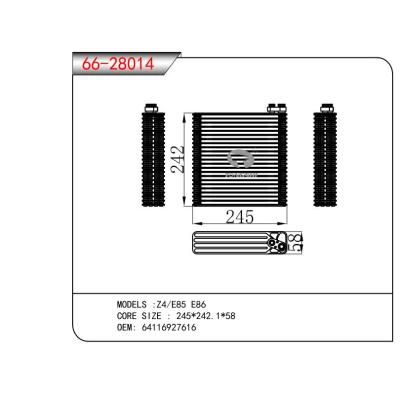 适用于Z4/E85 E86  蒸发器
